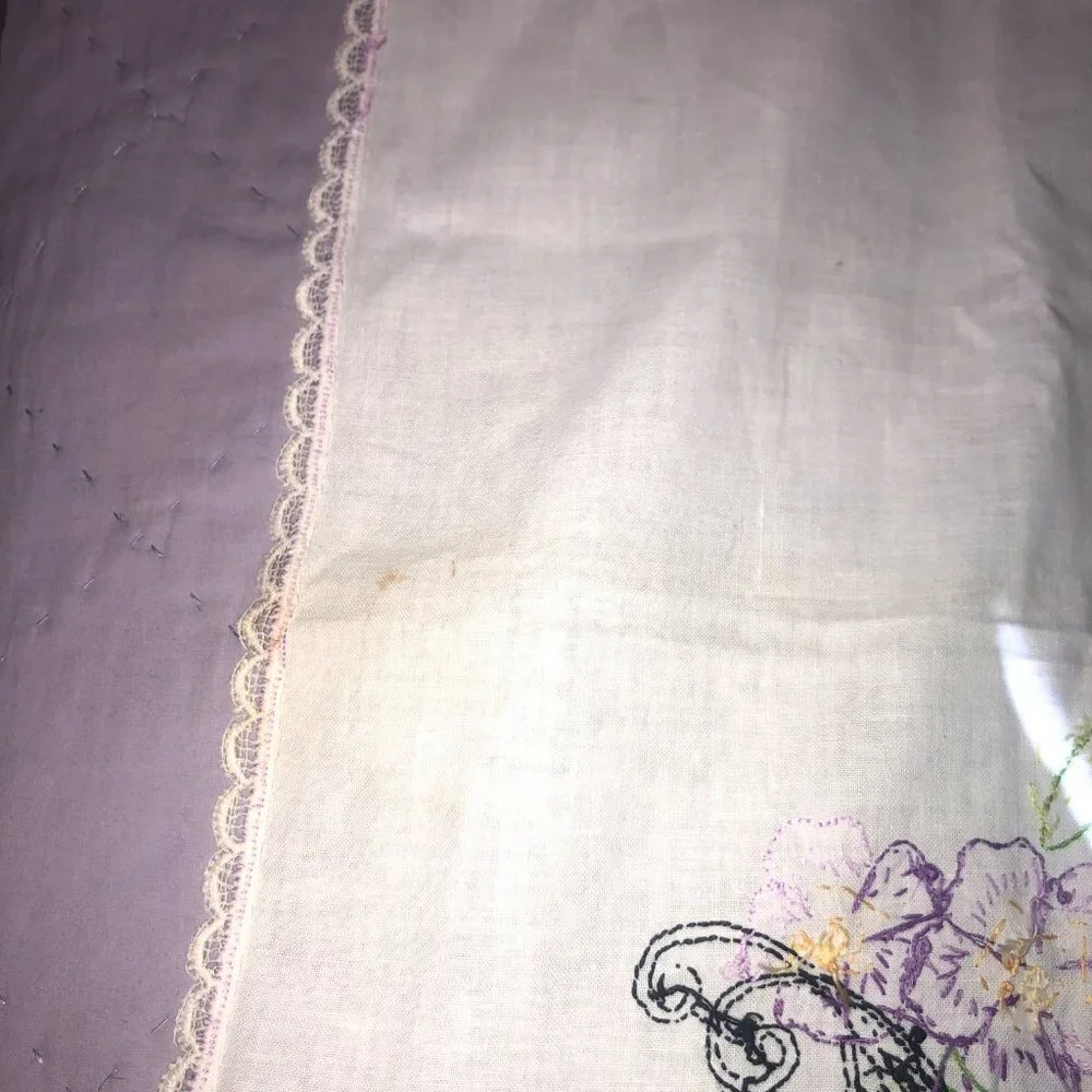 N/A vintage embroidered
